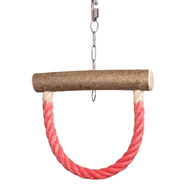 rico-s-futterkiste-sisalschaukel-u-form-sittichschaukel-20-cm-sisal image 1