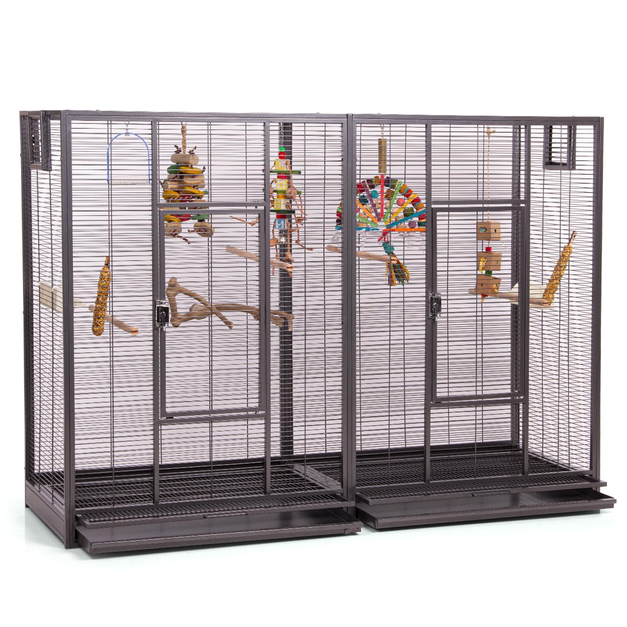 montana-cages-new-melbourne-ii-vogelvoliere-antik-160-cm-breit image 3