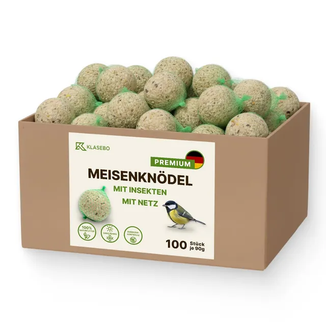 klasebo-meisenkn-del-mit-insekten-100-st-ck-9-kg-im-netz image 1