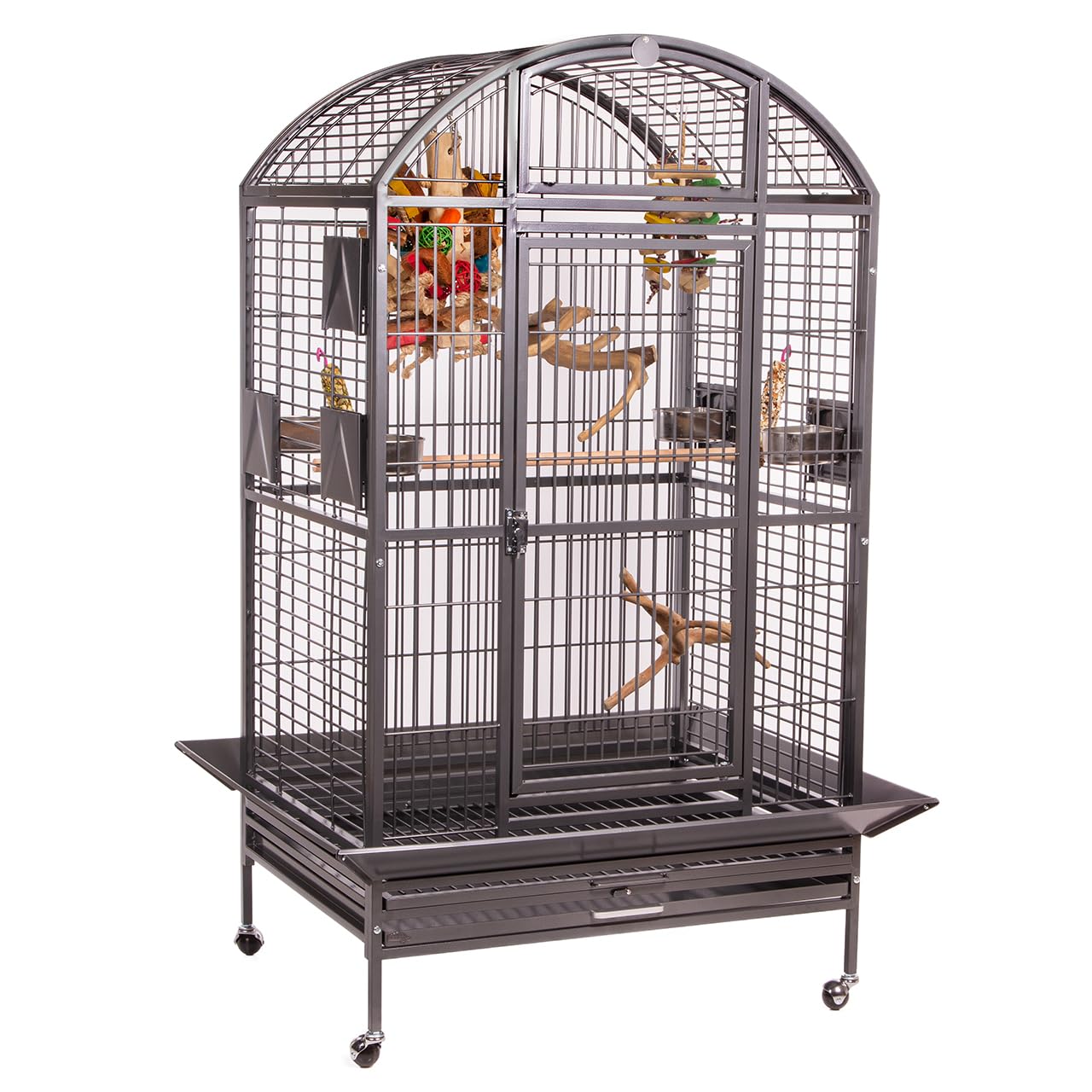 montana-cages-hacienda-dome-papageienk-fig-antik-91x71x165-cm image 1
