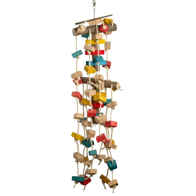 rico-s-futterkiste-big-stepper-papageienspielzeug-xl-100-cm-sisal image 1