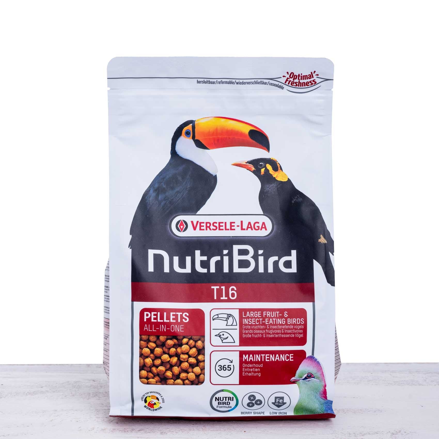 rico-s-futterkiste-nutribird-t16-pellets-weichfresser-700-g-eisenarm image 1