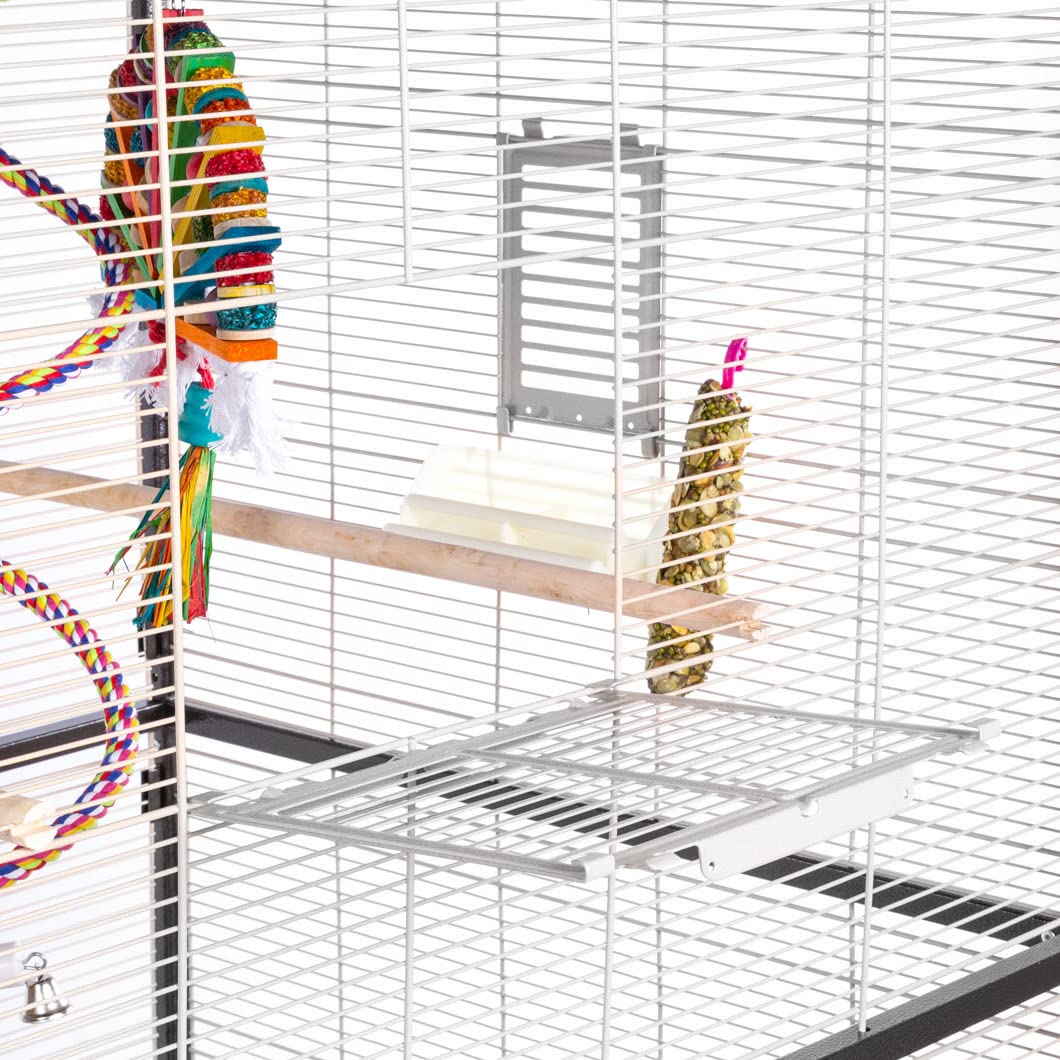 montana-cages-villa-casa-120-sittichvoliere-antik-platinum image 4