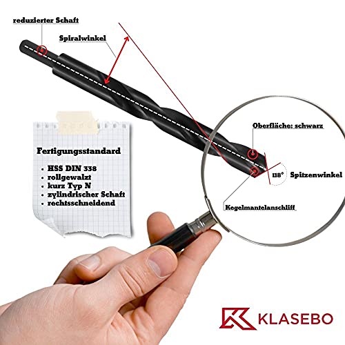 klasebo-hss-r-spiralbohrer-10-0-mm-schaft-8-mm-metall image 6