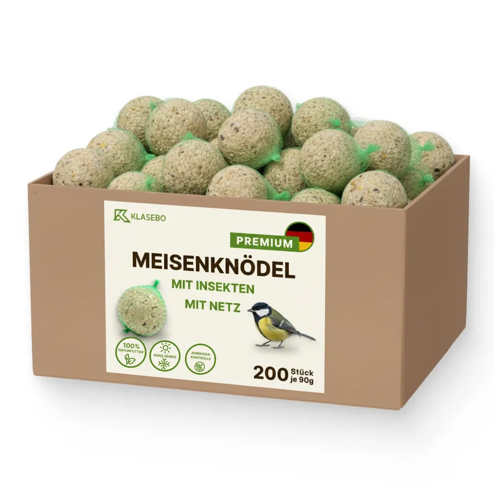 klasebo-meisenkn-del-mit-insekten-200-st-ck-netz-ganzjahresfutter image 1