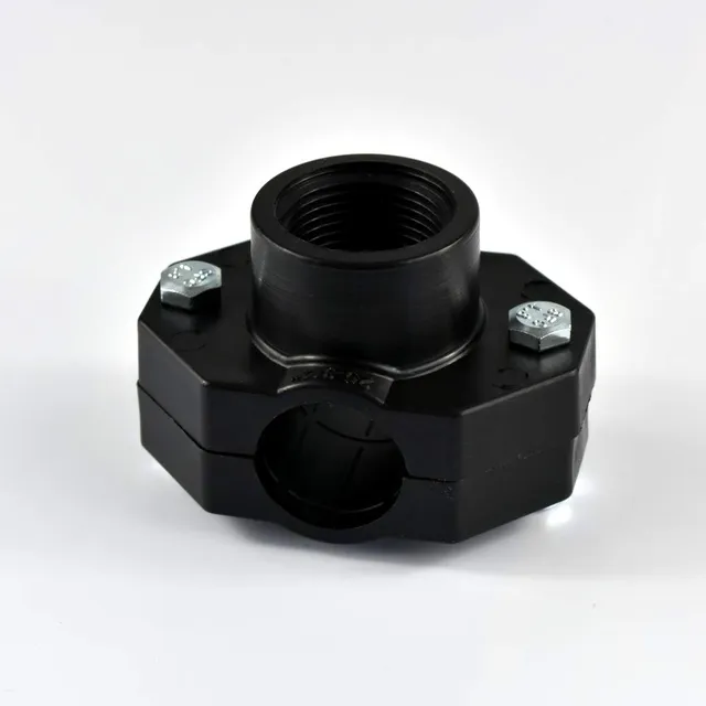 klasebo-pp-anbohrschelle-pn10-25-x-1-2-pe-rohr-abzweig image 1