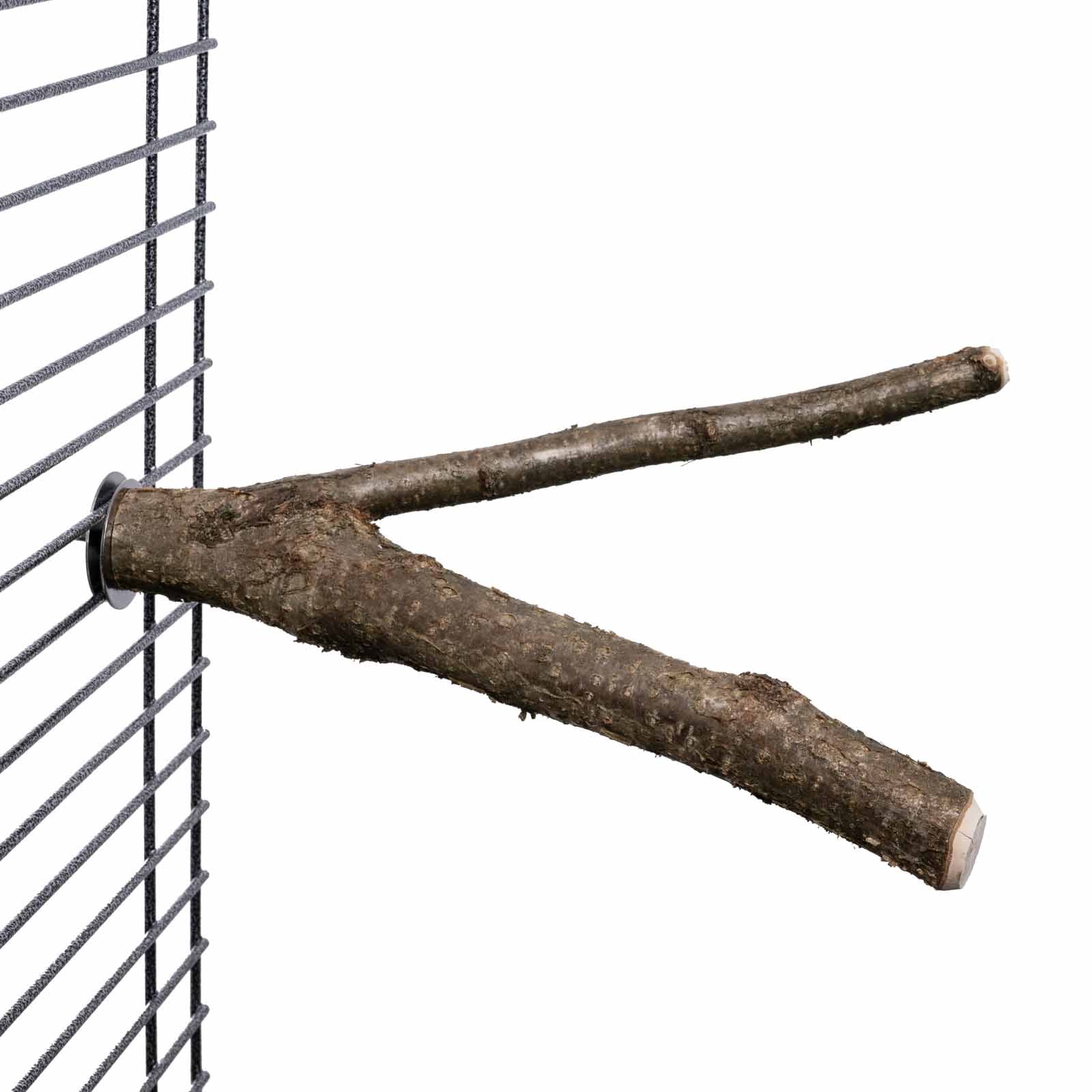 rico-s-futterkiste-astgabel-gro-sitzstange-papageien-naturholz image 1