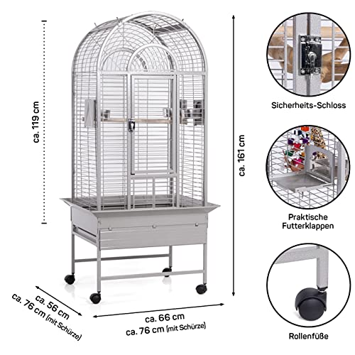 montana-cages-haiti-voliere-platinum-f-r-gro-sittiche-papageien image 7