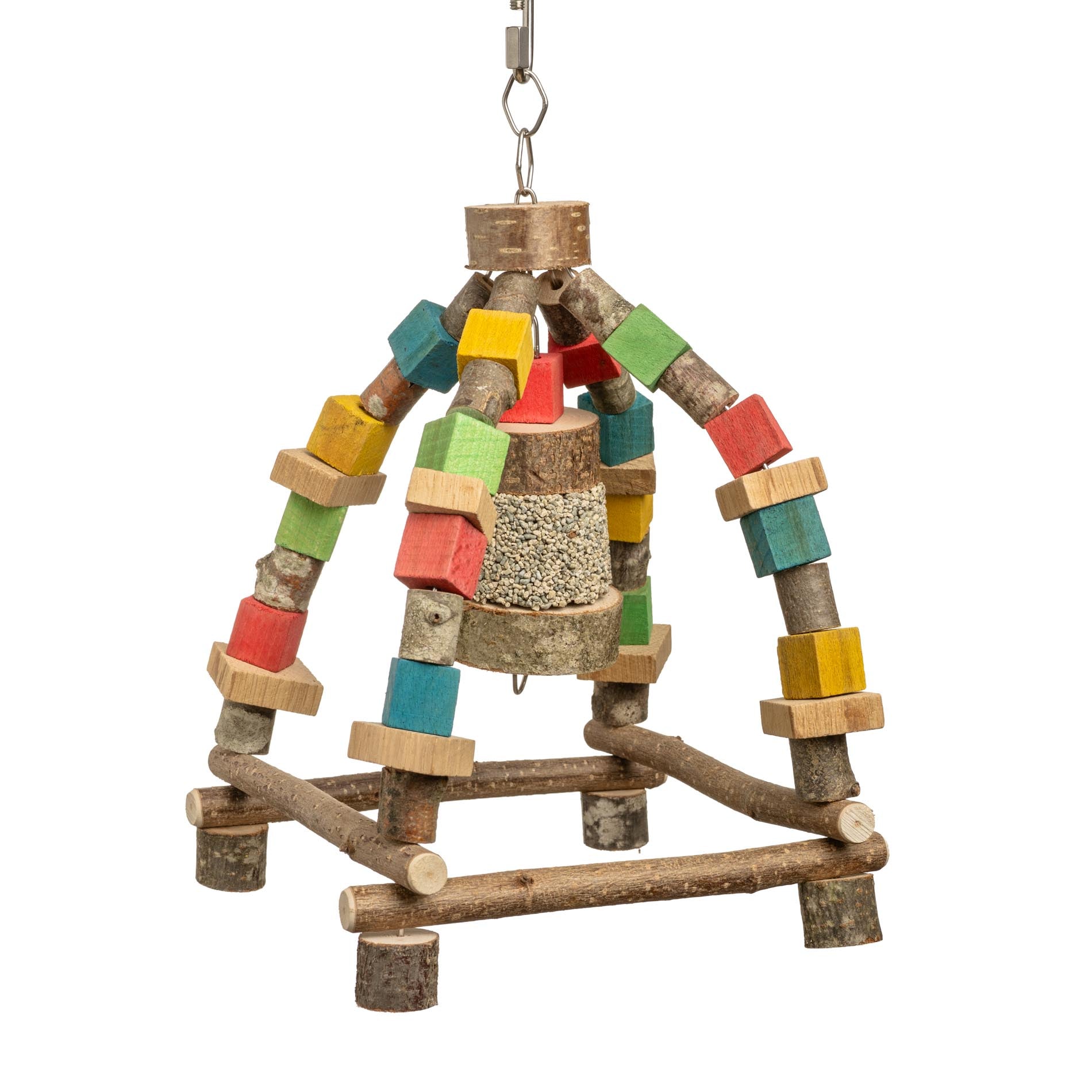 rico-s-futterkiste-play-cage-spieltempel-sittiche-knabberholz image 1
