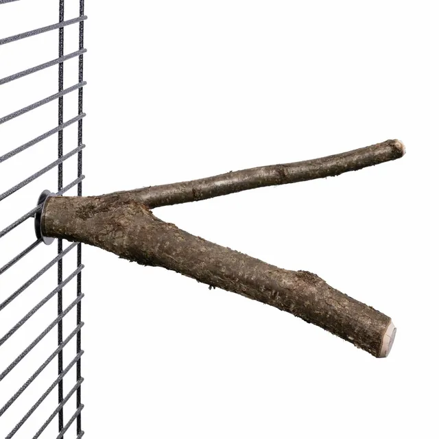 rico-s-futterkiste-astgabel-gro-sitzstange-papageien-naturholz image 1