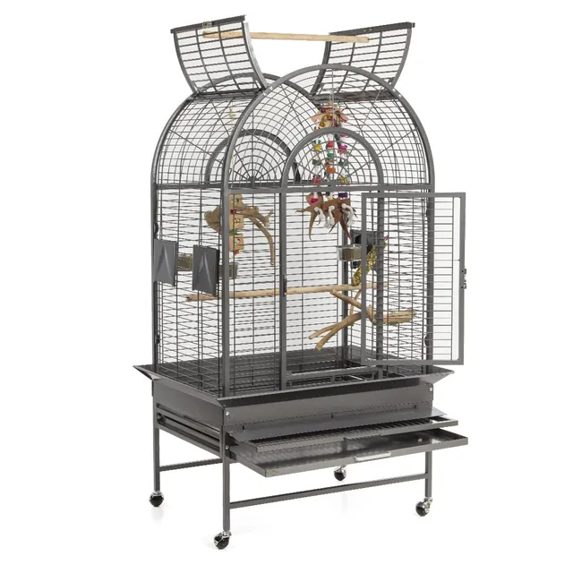 montana-cages-new-jersey-papageienk-fig-antik-mit-freisitz image 1