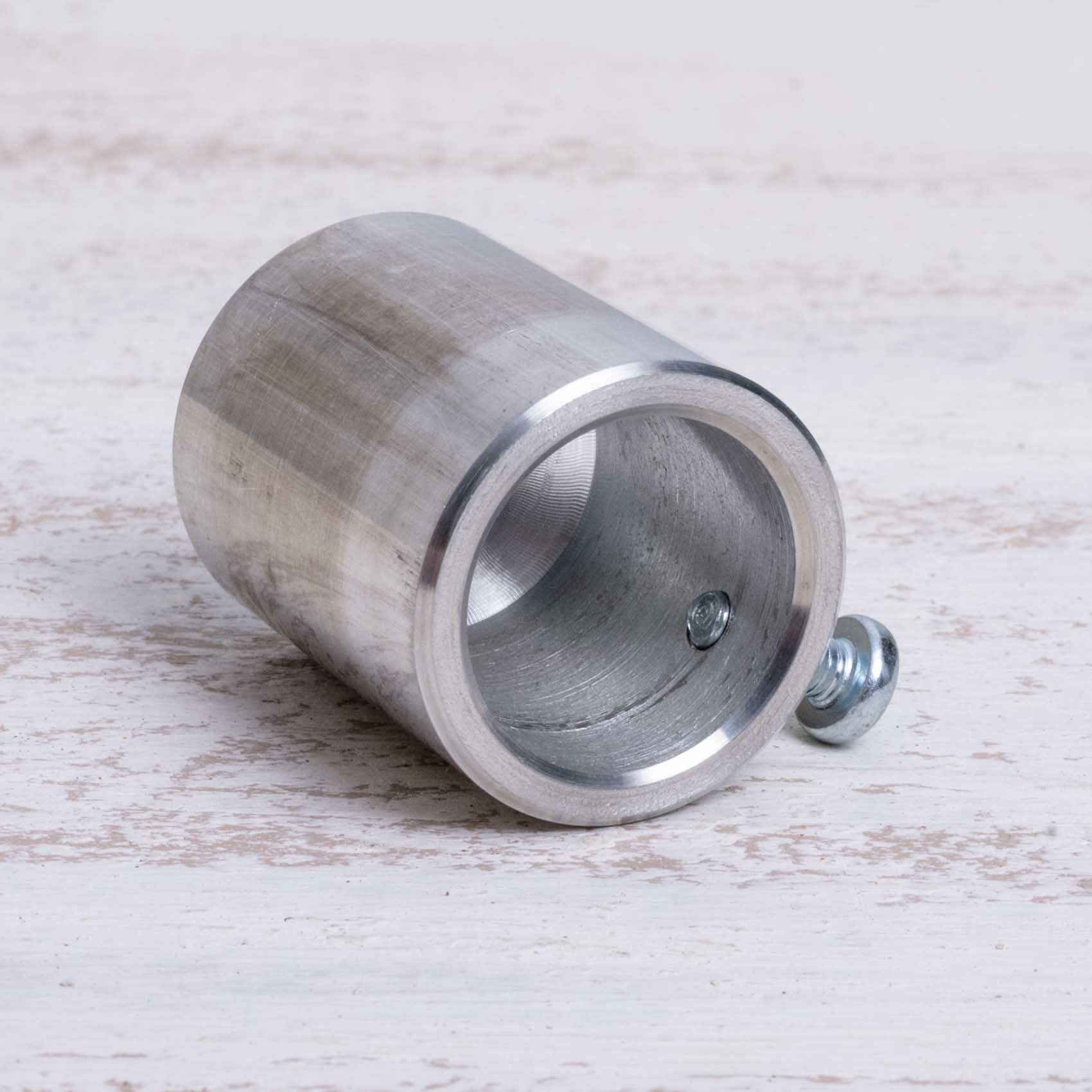 nobby-asthalterung-aluminium-medium-naturholz-sitzstange image 1