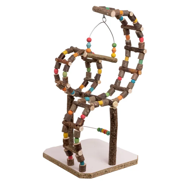 rico-s-futterkiste-rondo-sittich-spielplatz-freisitz-holz-60-cm image 1