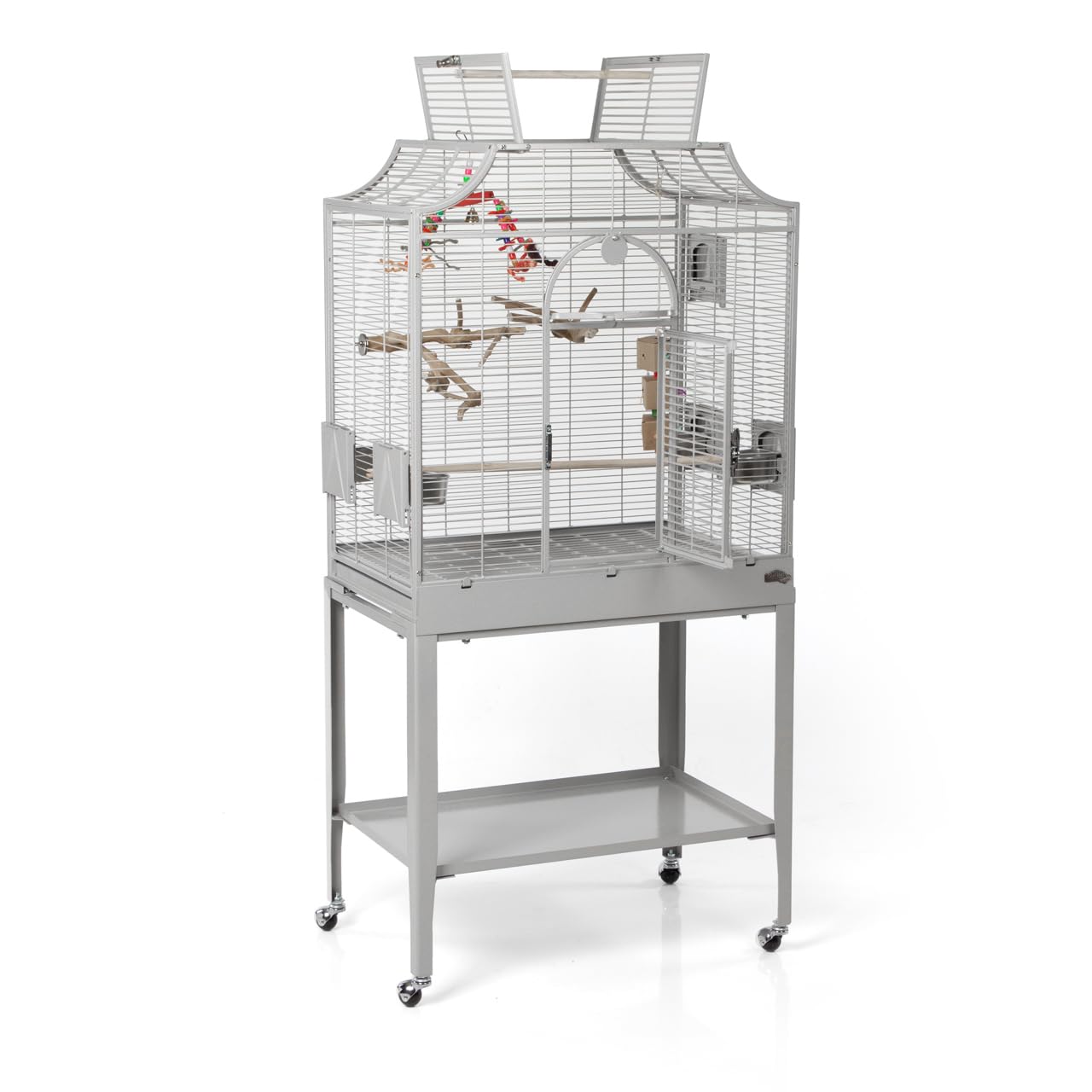 montana-madeira-i-vogelk-fig-platinum-mit-freisitz-sittiche image 3