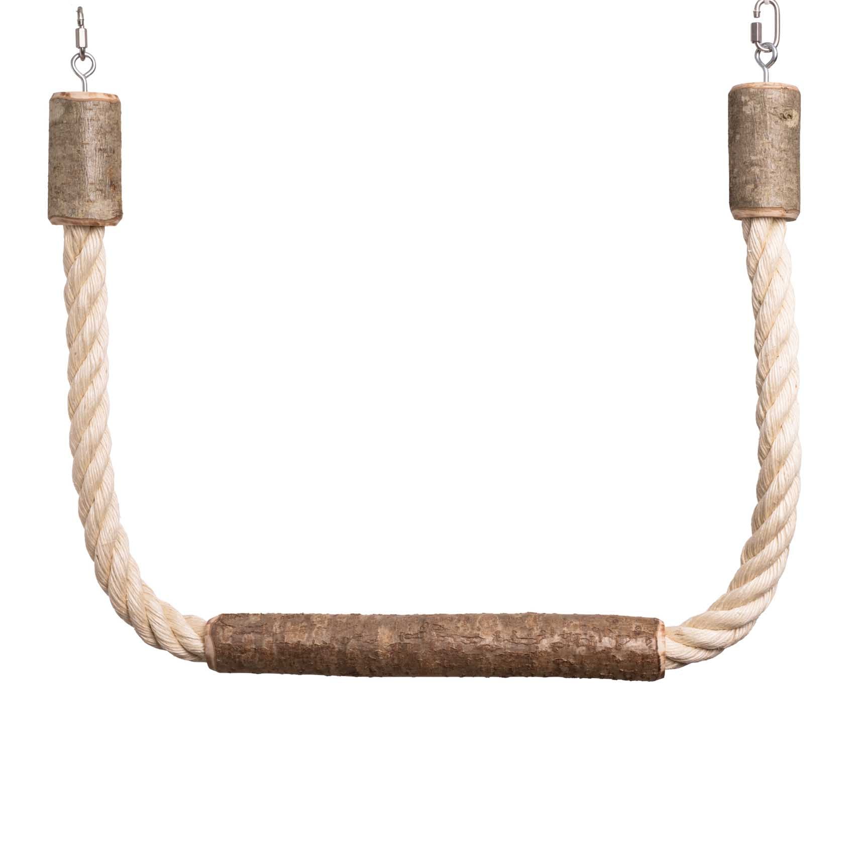rico-s-futterkiste-duo-sisalschaukel-papageienschaukel-65-cm image 1