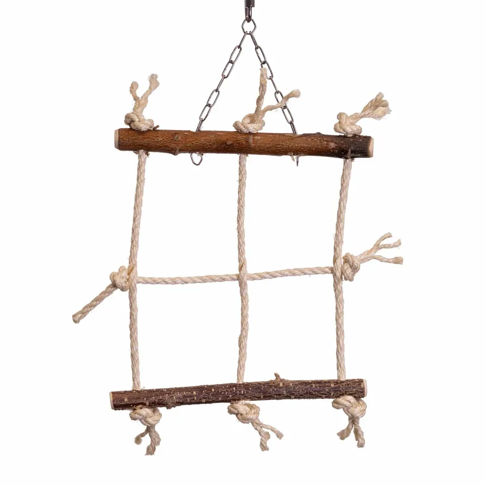 kletter-und-schaukelquadrat-sittichspielzeug-sisal-holz-20-cm image 1
