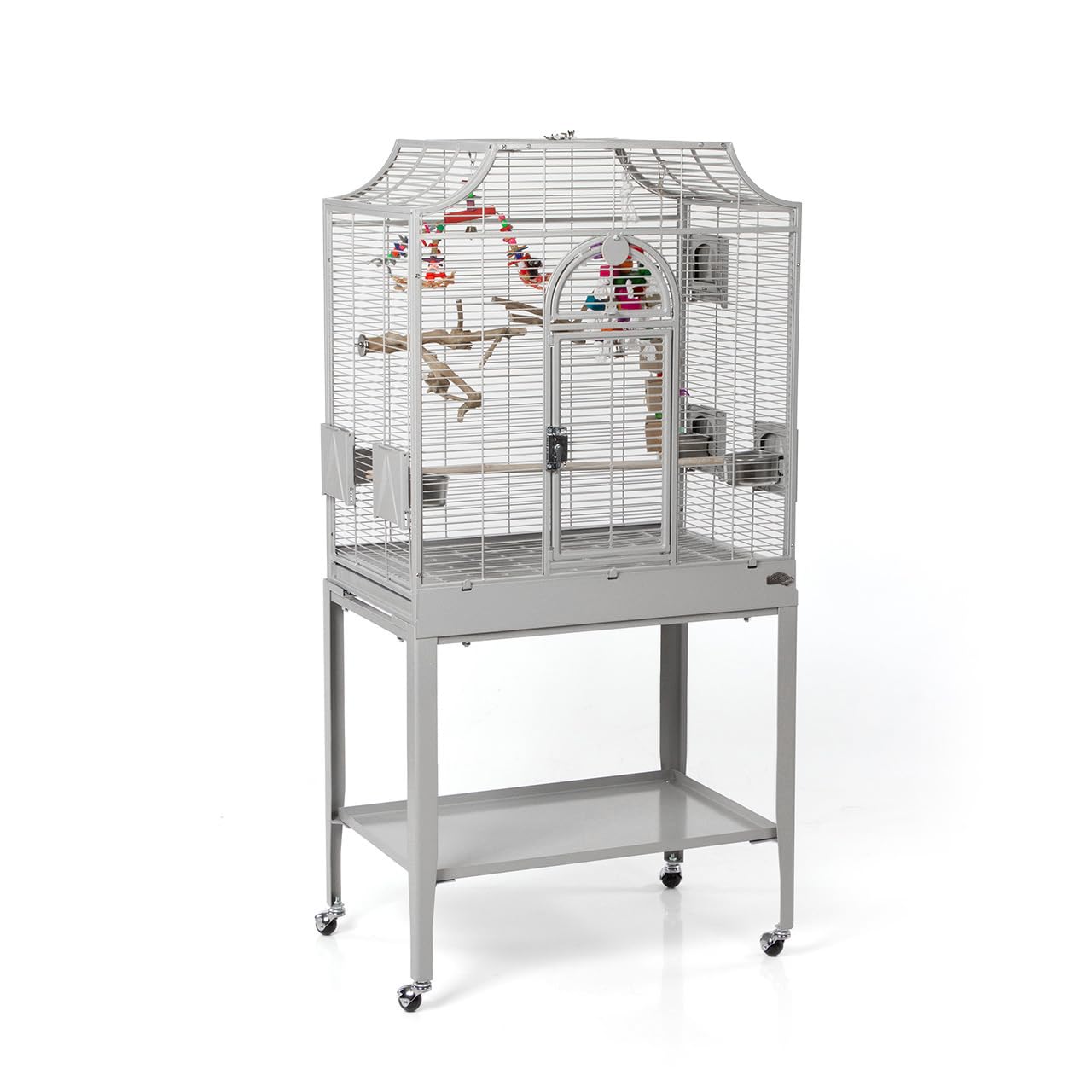 montana-madeira-i-vogelk-fig-platinum-mit-freisitz-sittiche image 1