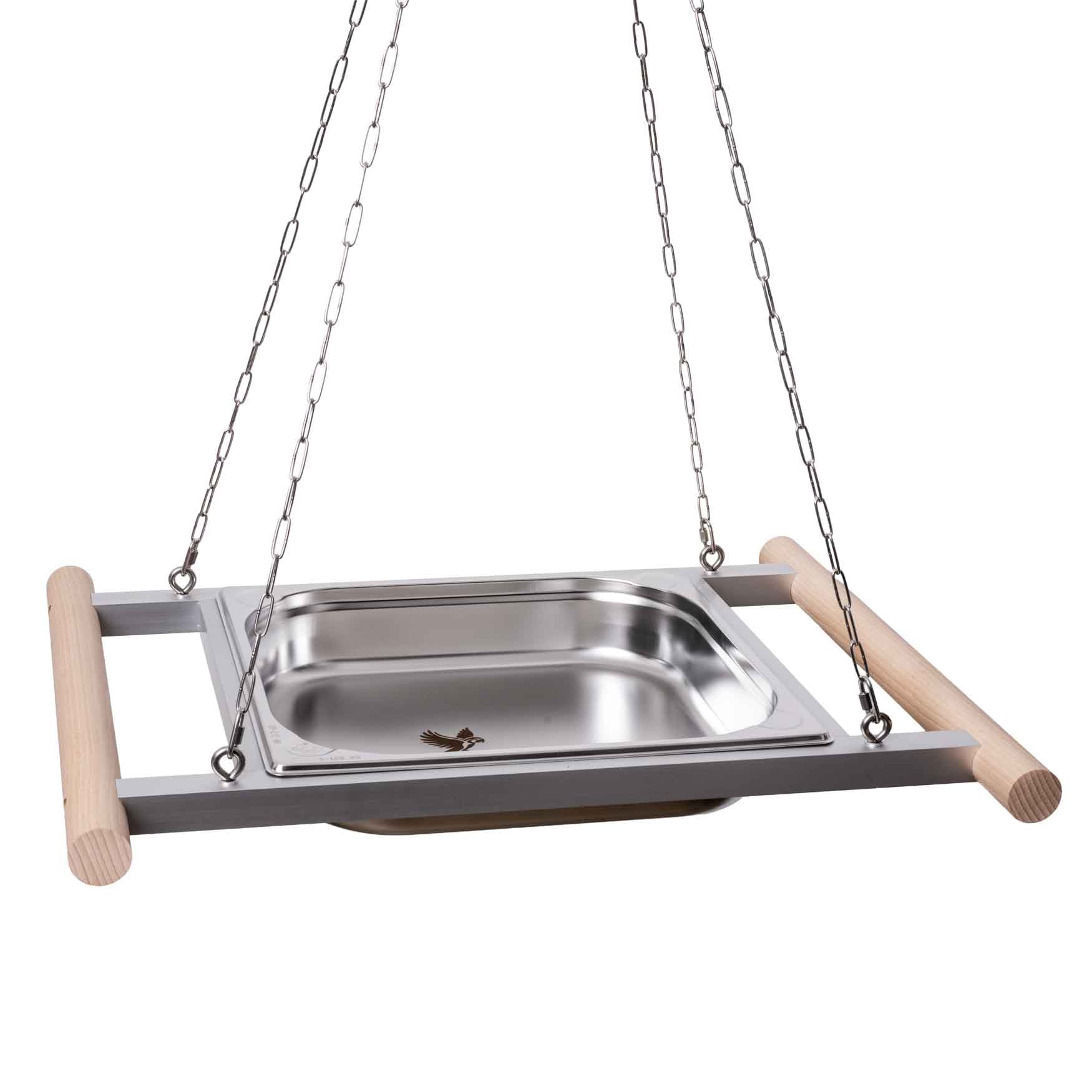 rico-s-futterkiste-edelstahlwanne-mittelgro-schwingend-49x46-cm image 1