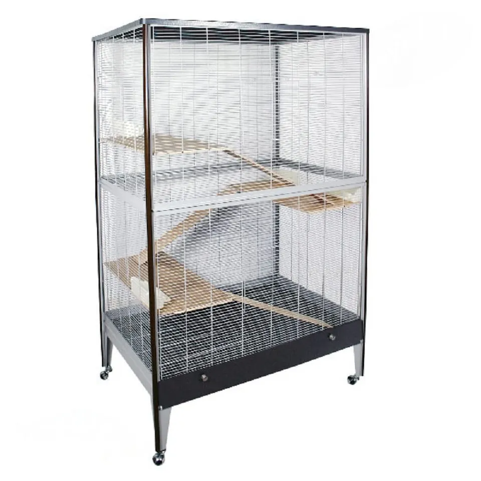 montana-cages-sevilla-happy-home-99b-nagervoliere-holzoptik image 1