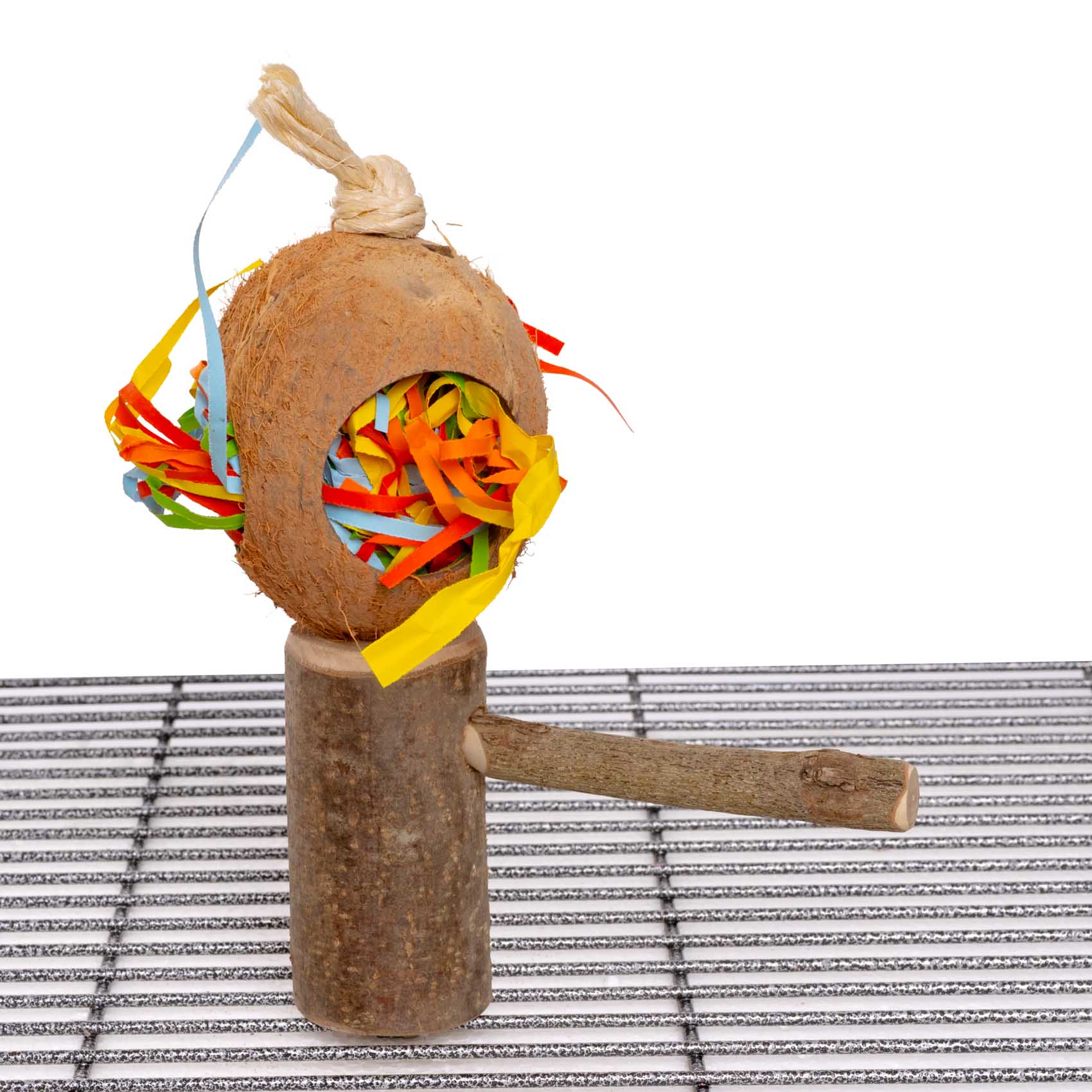 rico-s-futterkiste-knabberbogen-schaukel-sittichspielzeug image 2