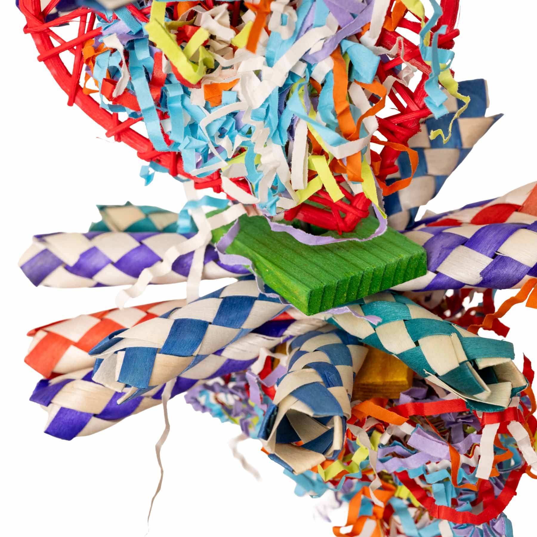 rico-s-futterkiste-shredding-tower-papageienspielzeug-foraging image 4