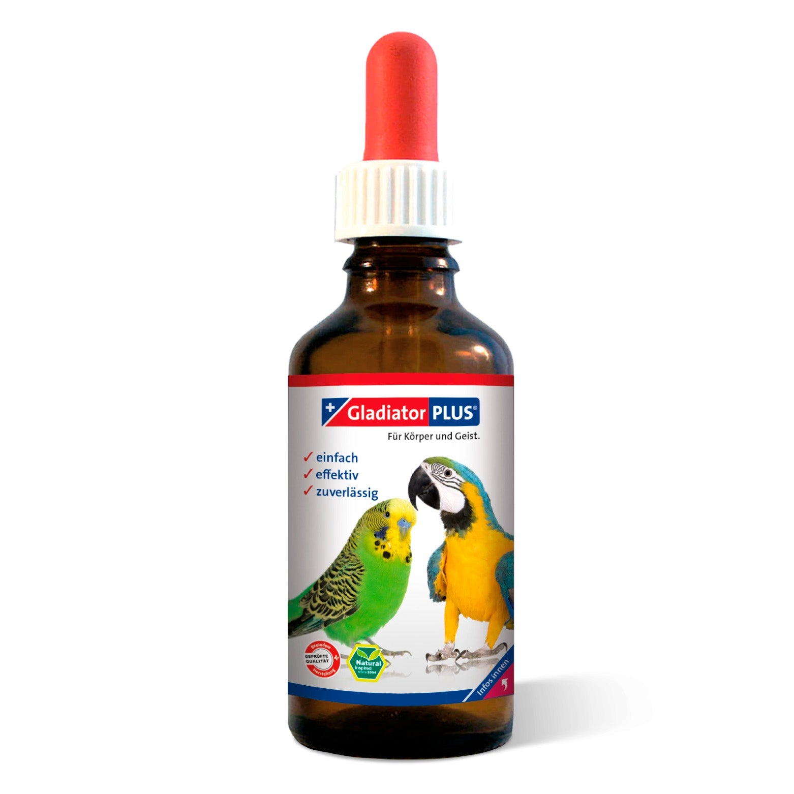 rico-s-futterkiste-gladiatorplus-f-r-v-gel-100-ml-fl-ssig image 1