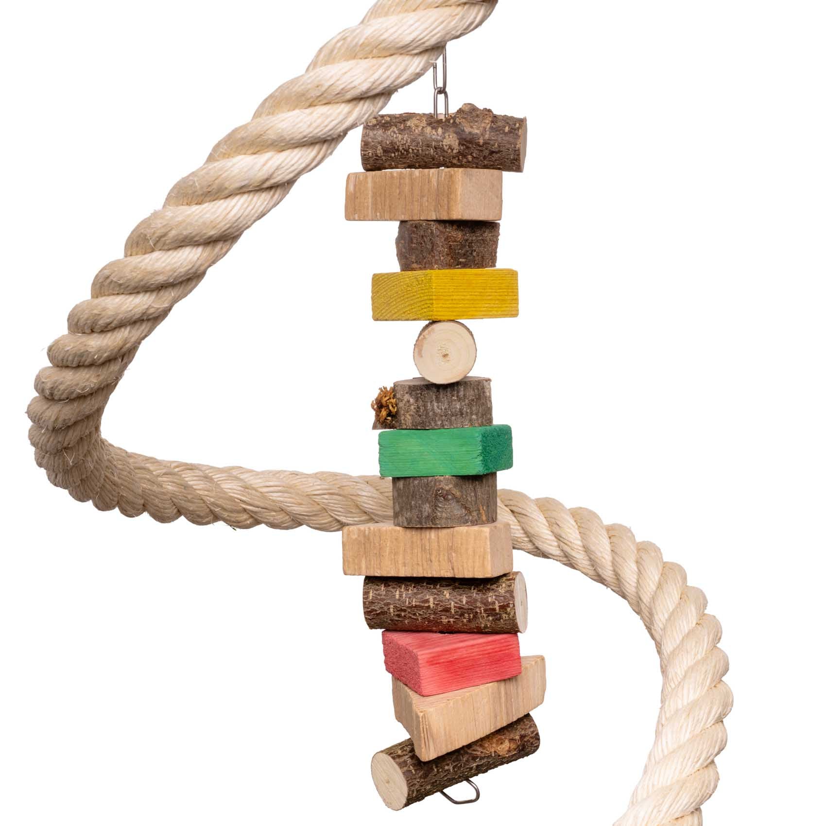 rico-s-futterkiste-sisalspirale-papageienspielzeug-holz-150-cm image 2