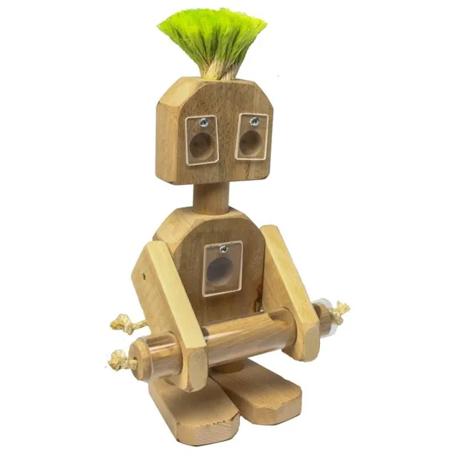 rico-s-futterkiste-mg1537-futterm-nnchen-intelligenzspielzeug-holz-40cm image 1