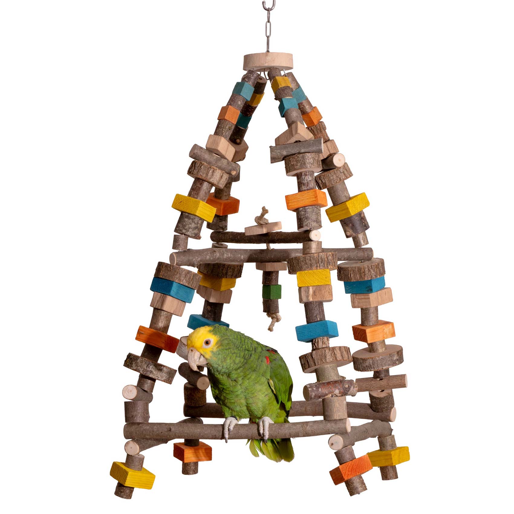 rico-s-futterkiste-watchtower-klettertempel-vogelspielzeug-70-cm image 2