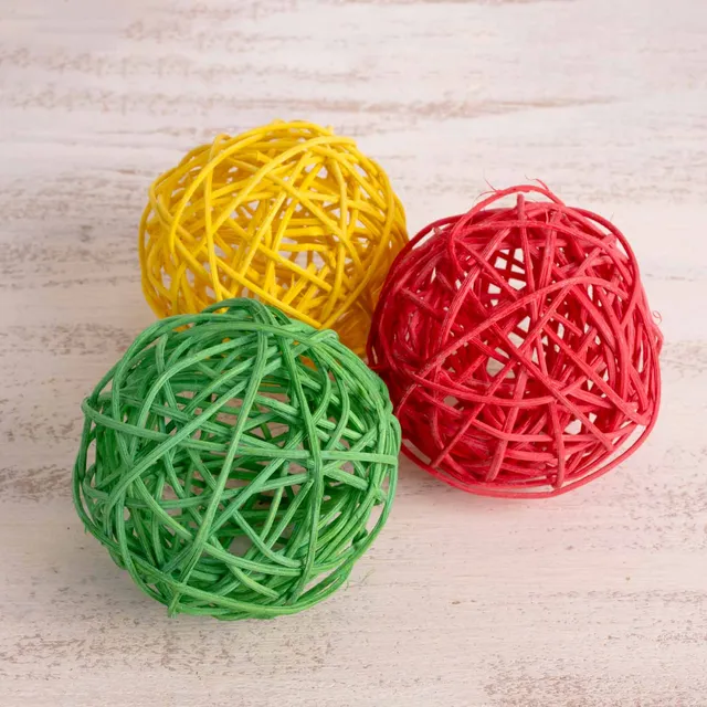 rico-s-futterkiste-rankenkugel-bunt-8cm-papageienspielzeug image 1