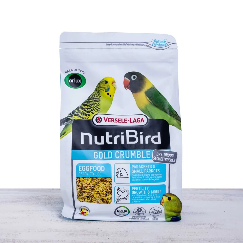 nutribird-gold-crumble-eifutter-1-kg-f-r-sittiche-zur-aufzucht image 1