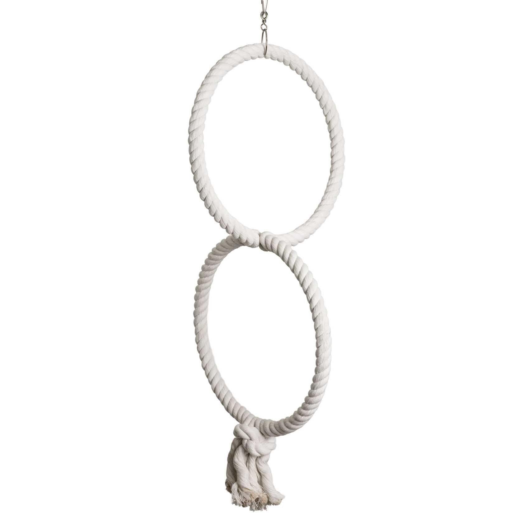 rico-s-futterkiste-doppelring-papageienspielzeug-baumwolle-29-cm image 1
