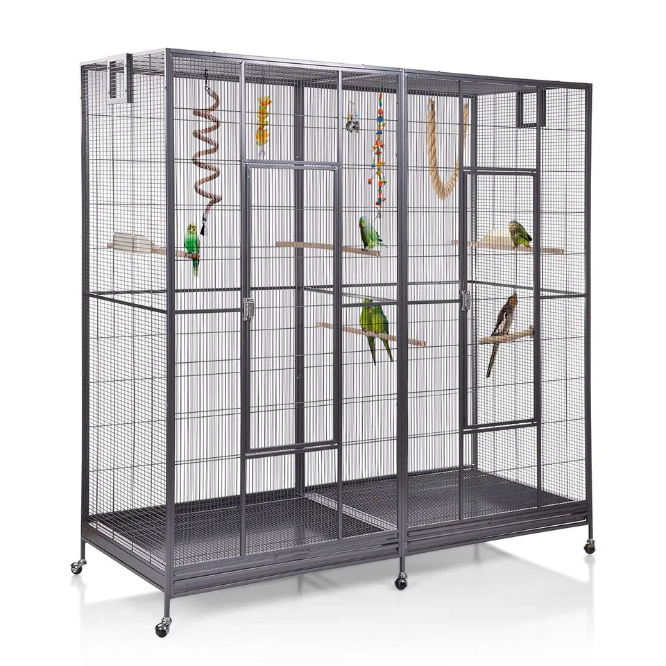montana-cages-sydney-doppelvoliere-xxl-sittiche-finken image 1