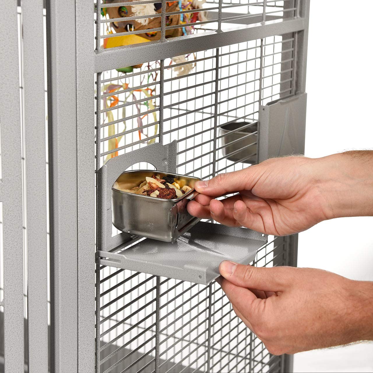montana-cages-denver-ii-eckvoliere-hellgrau-101x101x182cm-xxl image 5