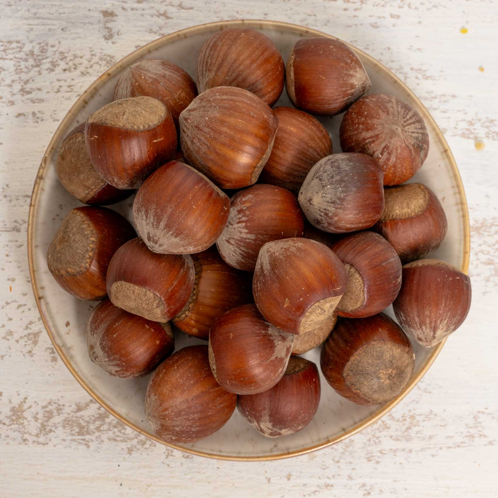 rico-s-futterkiste-haseln-sse-mit-schale-papageiensnack-250-g image 1