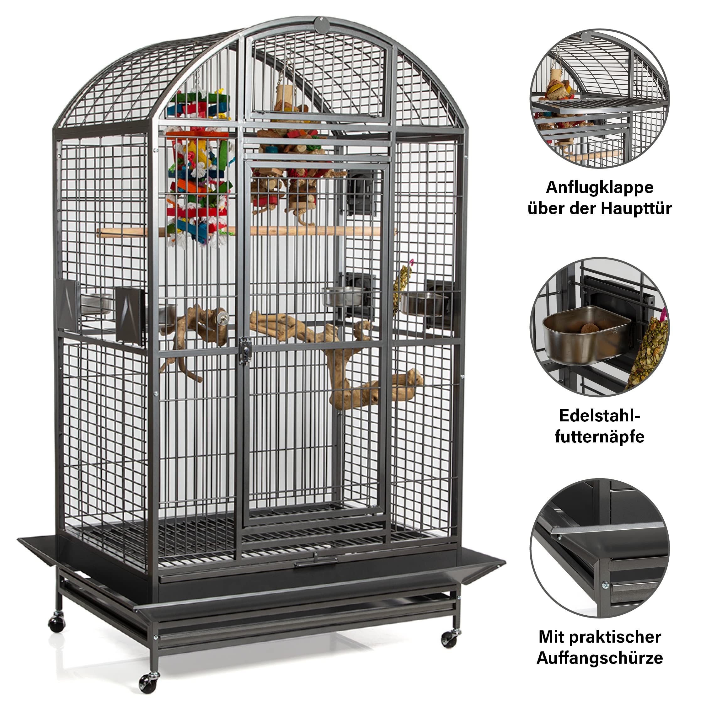montana-cages-castell-nova-dome-papageienk-fig-antik-120cm image 3