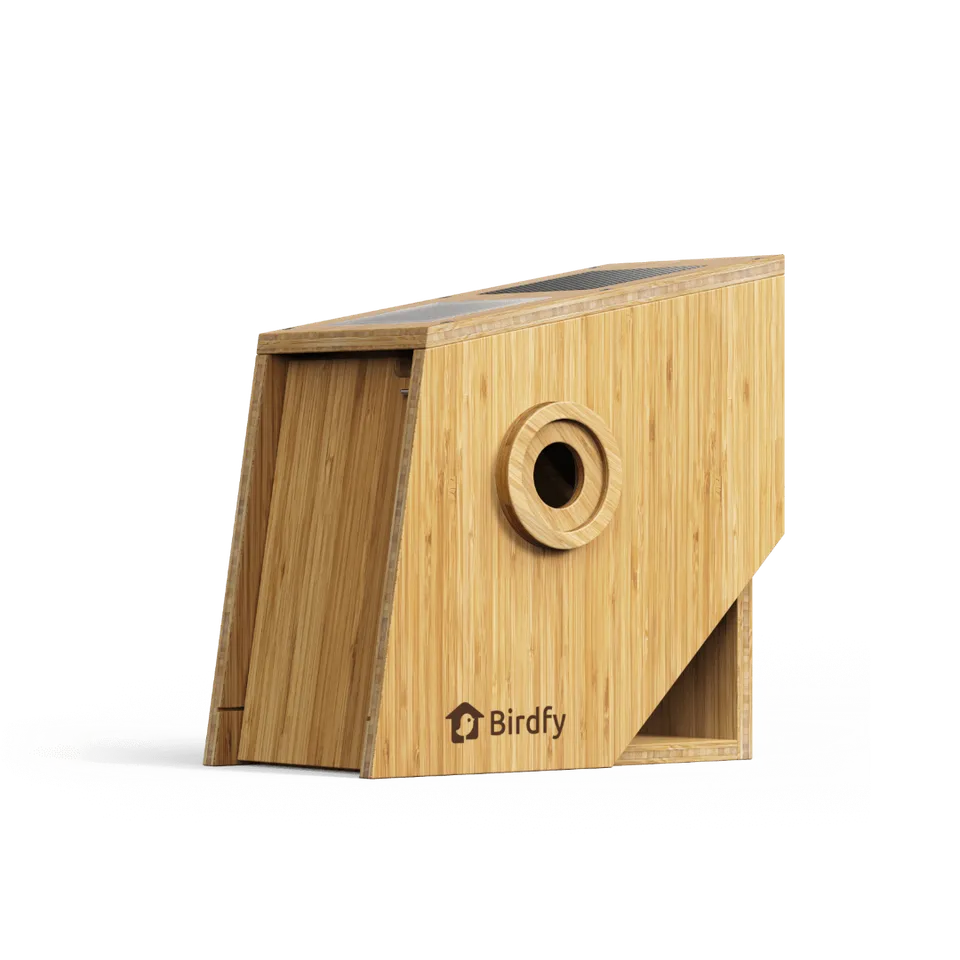 birdfy-nest-polygon-nistkasten-mit-kamera-braun-2k-nachtsicht image 1
