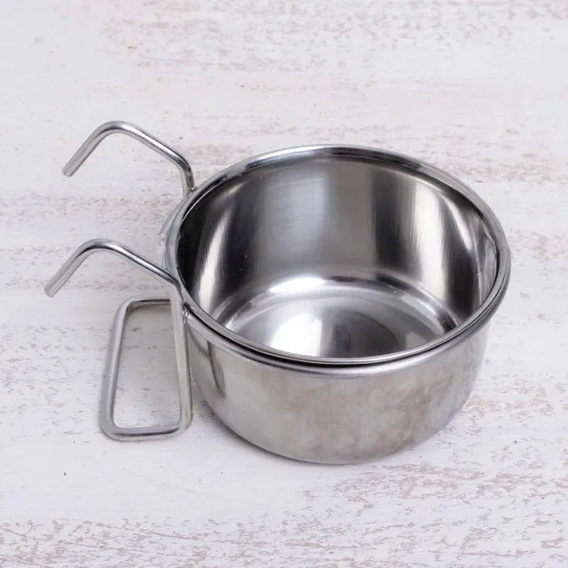 rico-s-futterkiste-edelstahlnapf-einh-ngen-7-cm-150-ml image 1