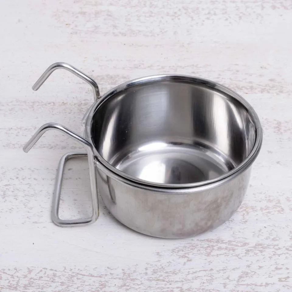 rico-s-futterkiste-edelstahlnapf-einh-ngen-7-cm-150-ml image 1