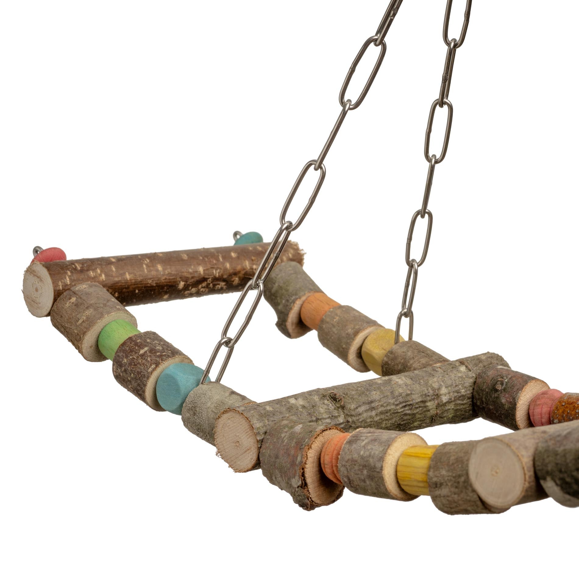 rico-s-futterkiste-sittichschaukel-wippe-holz-mit-4-sitzstangen image 2