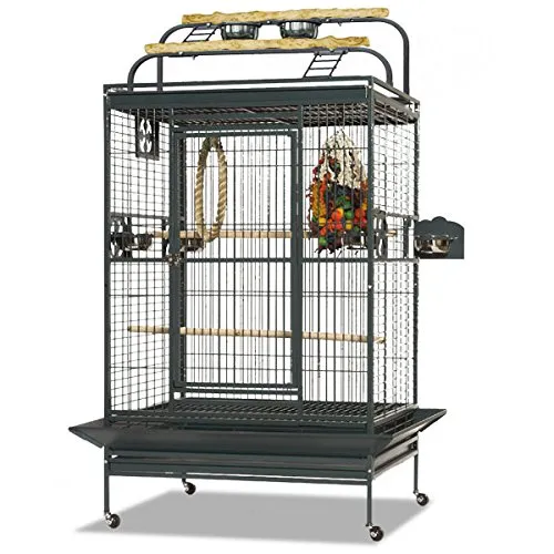 montana-cages-castell-play-vogelk-fig-antik-mit-spielplatz image 1