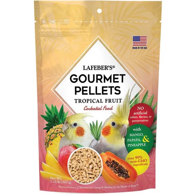 lafeber-gourmet-pellets-tropical-fruit-gro-sittichfutter-567-g image 1