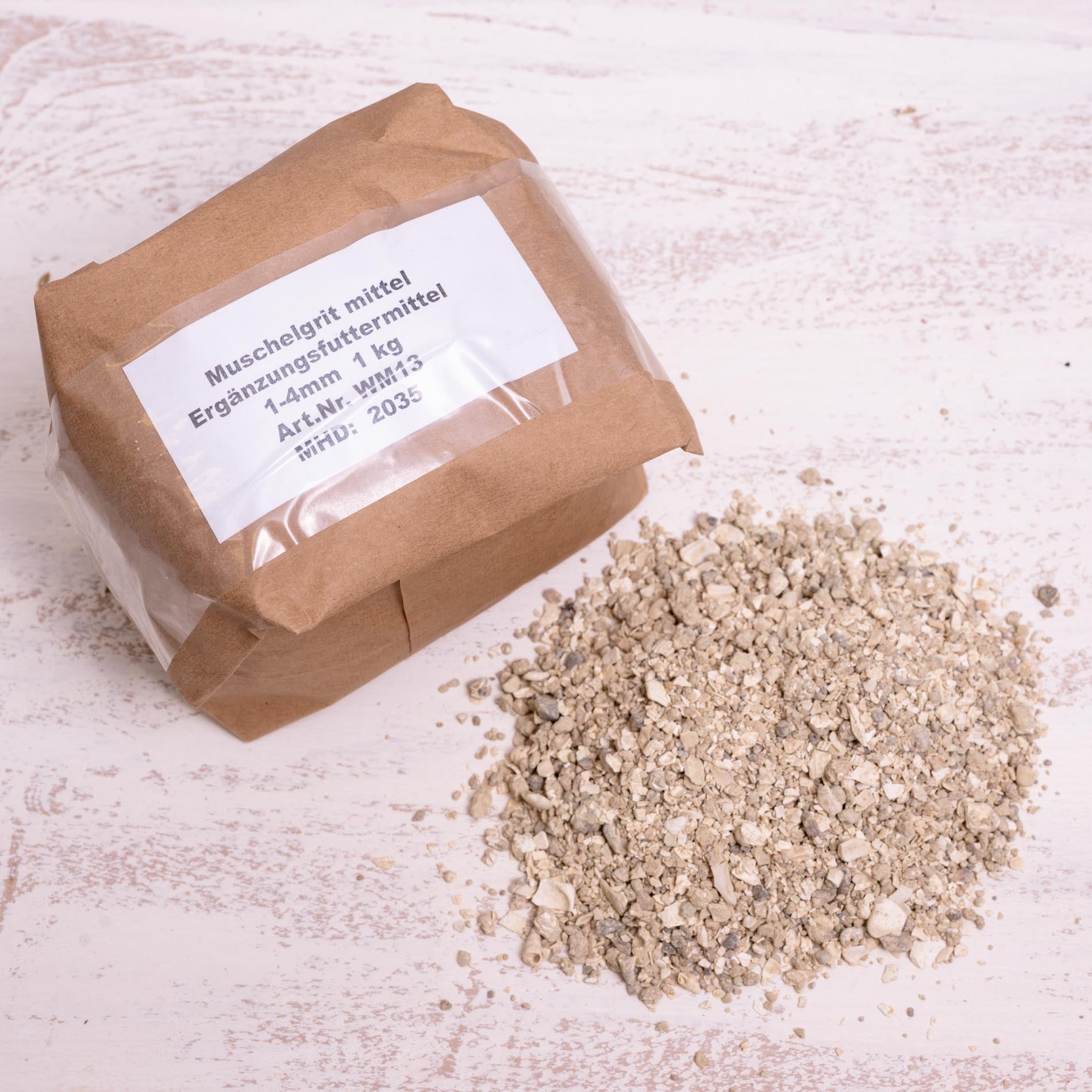 rico-s-futterkiste-muschelgrit-mittel-vogelgrit-1-kg-calcium image 2