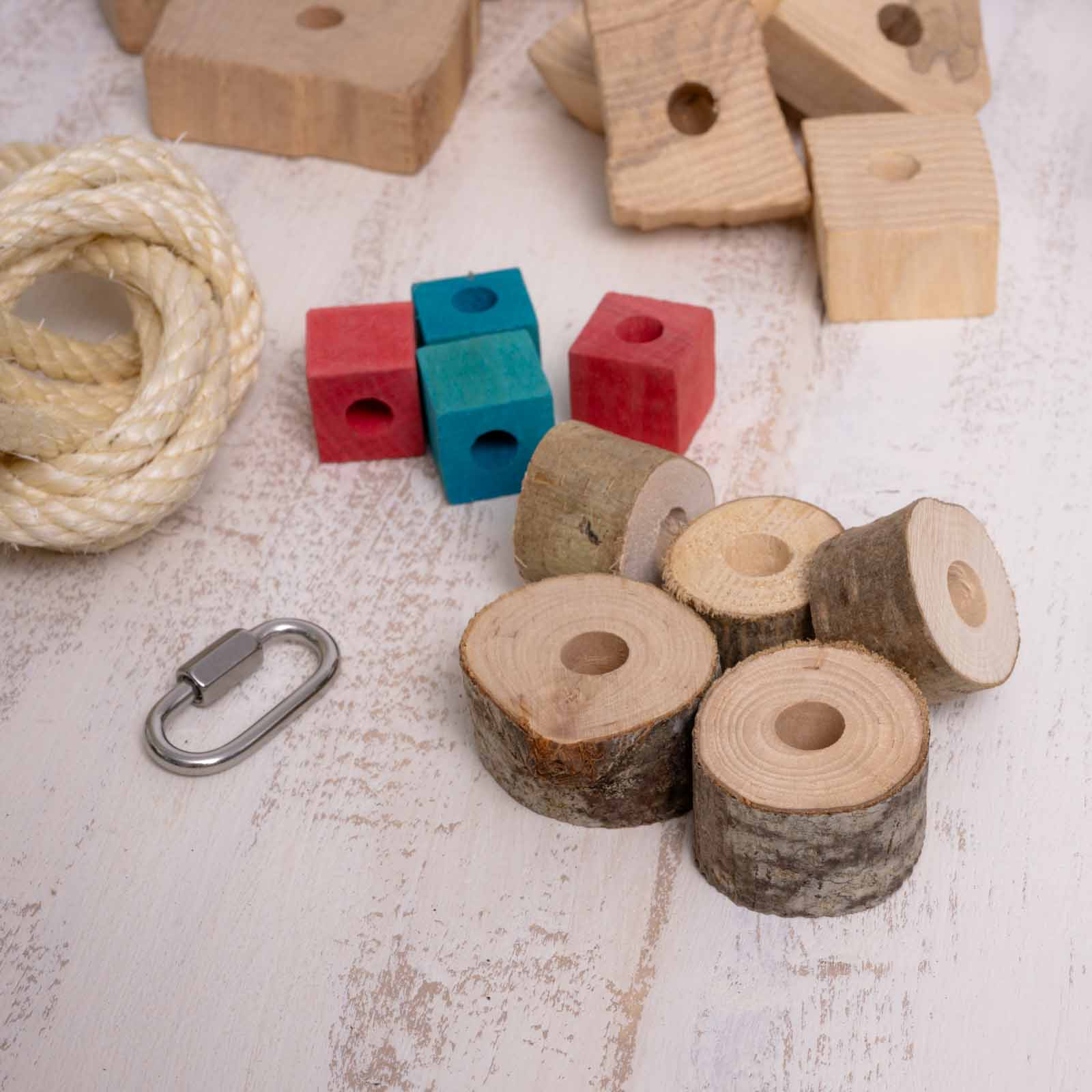 rico-s-futterkiste-bastelset-papageienspielzeug-gro-sisal image 2