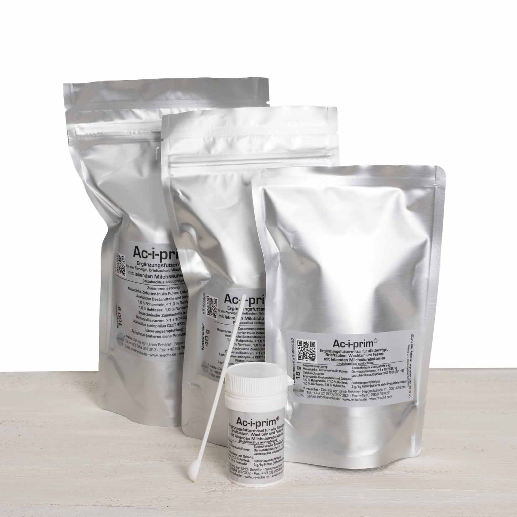 ac-i-prim-lactobacillus-erg-nzungsfutter-100-g-darmflora image 1