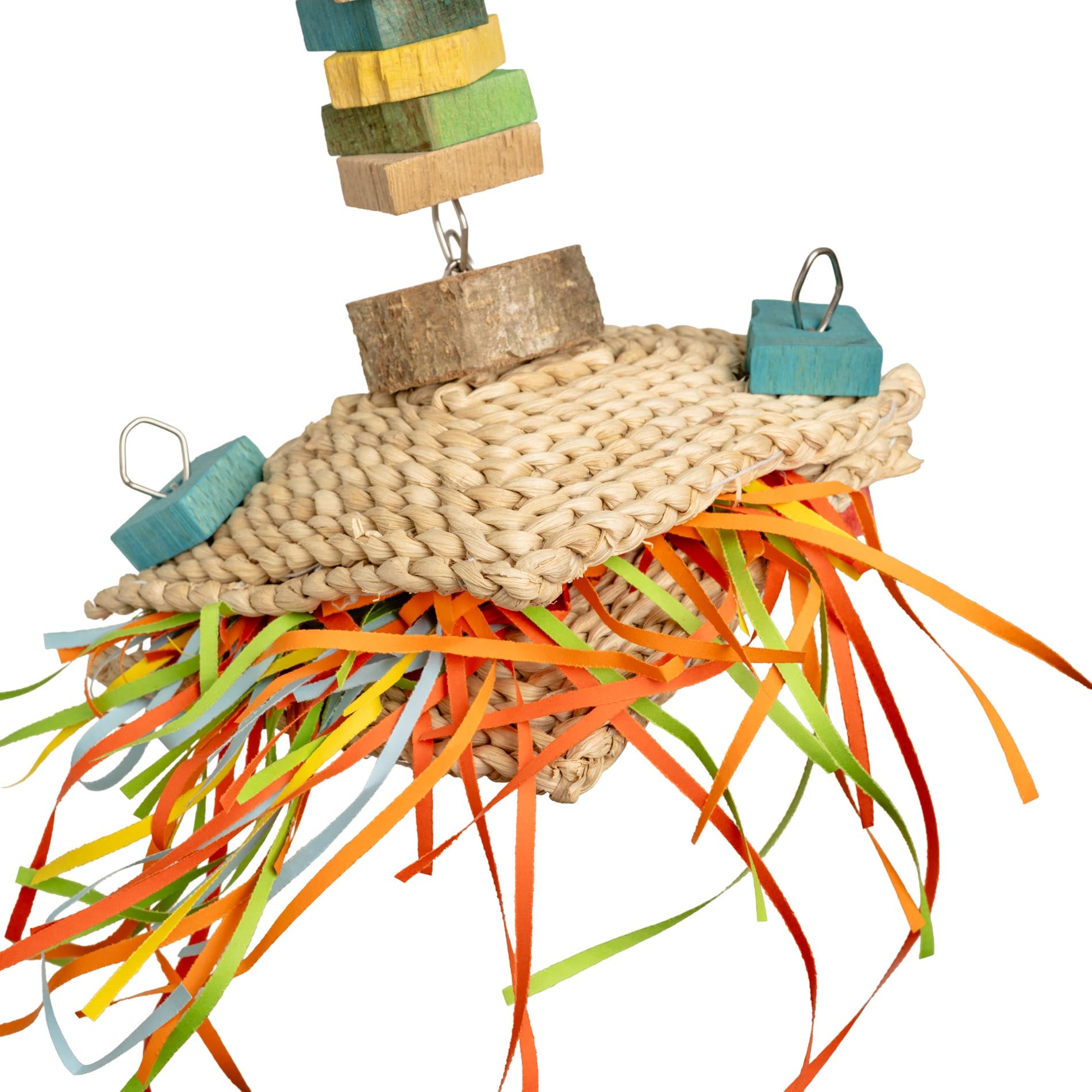rico-s-futterkiste-stroh-sandwich-papageienspielzeug-stroh-25-cm image 2