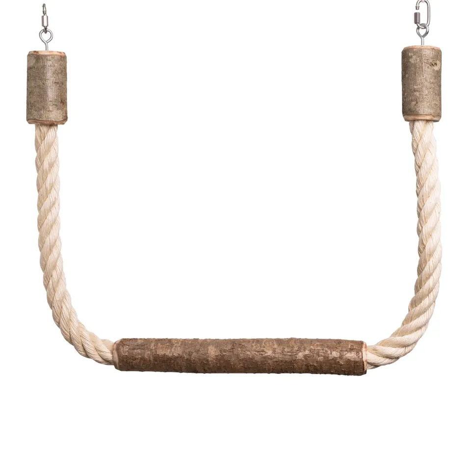 rico-s-futterkiste-duo-sisalschaukel-papageienschaukel-65-cm image 1
