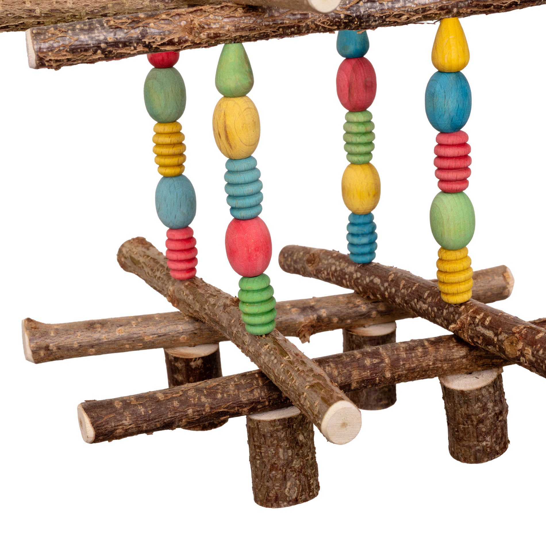 rico-s-futterkiste-kletterturm-abenteuer-sittichspielzeug-30cm image 2