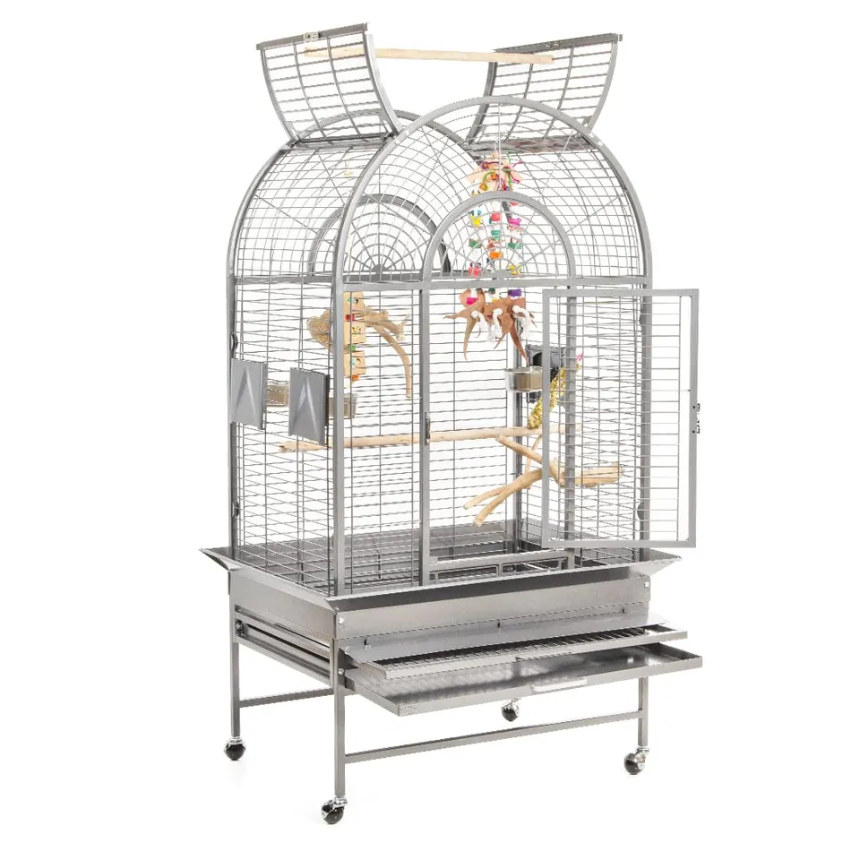 montana-cages-new-jersey-papageienk-fig-xl-platinum-82x60x160 image 1