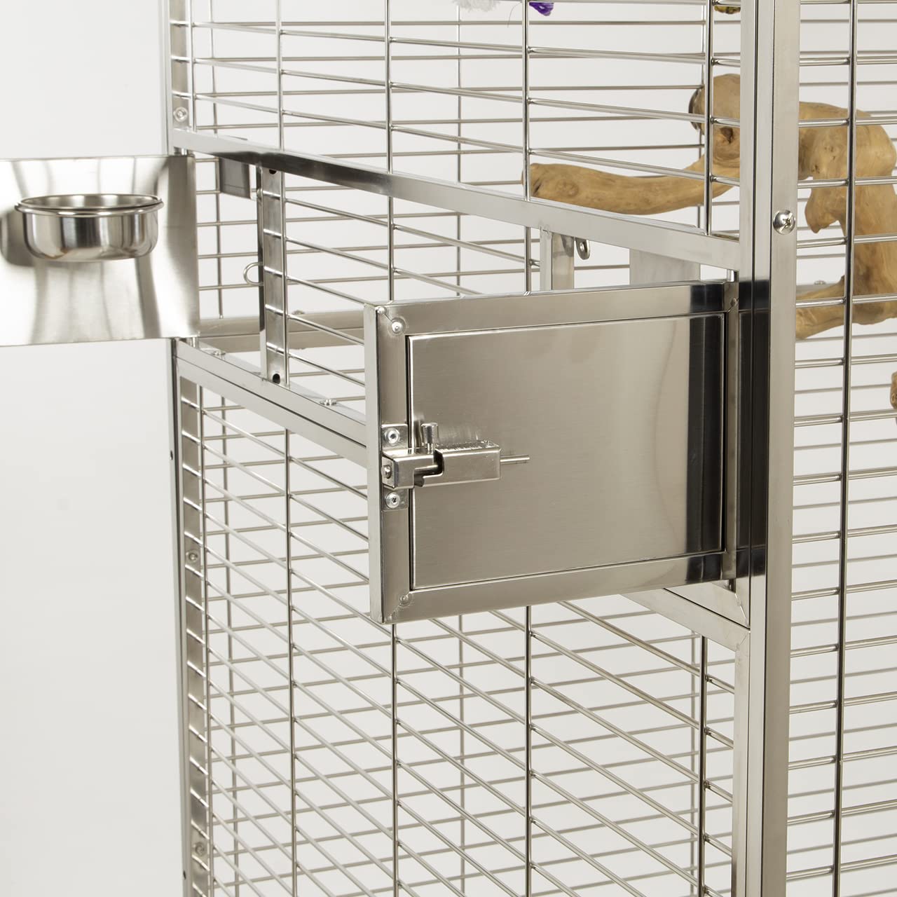 montana-cages-arkansas-i-papageienk-fig-edelstahl-100x100x200-cm image 6